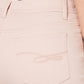 Style & Co.Women's Tummy Control Slim Leg Denim Jeans Pink Size 8 Petite