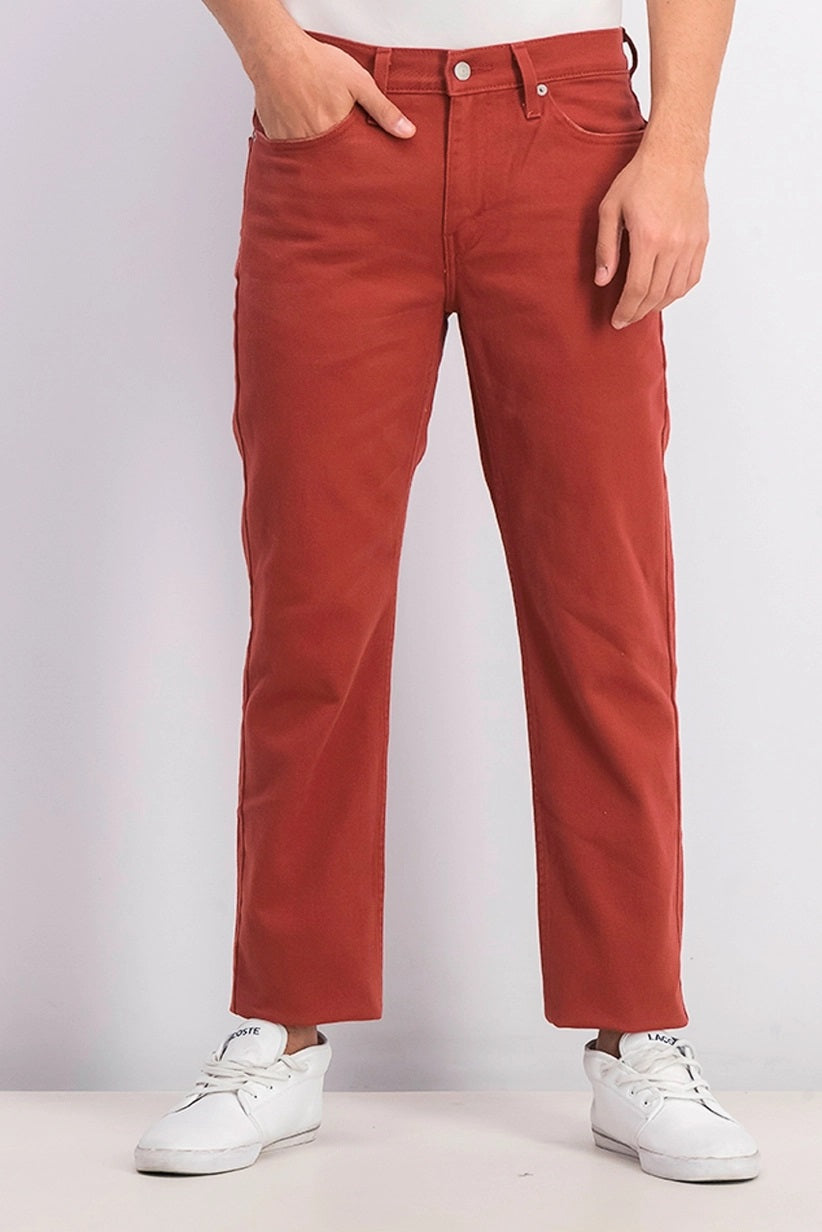Levi's Men's 514 Straight Fit Jeans Red Size 32X32