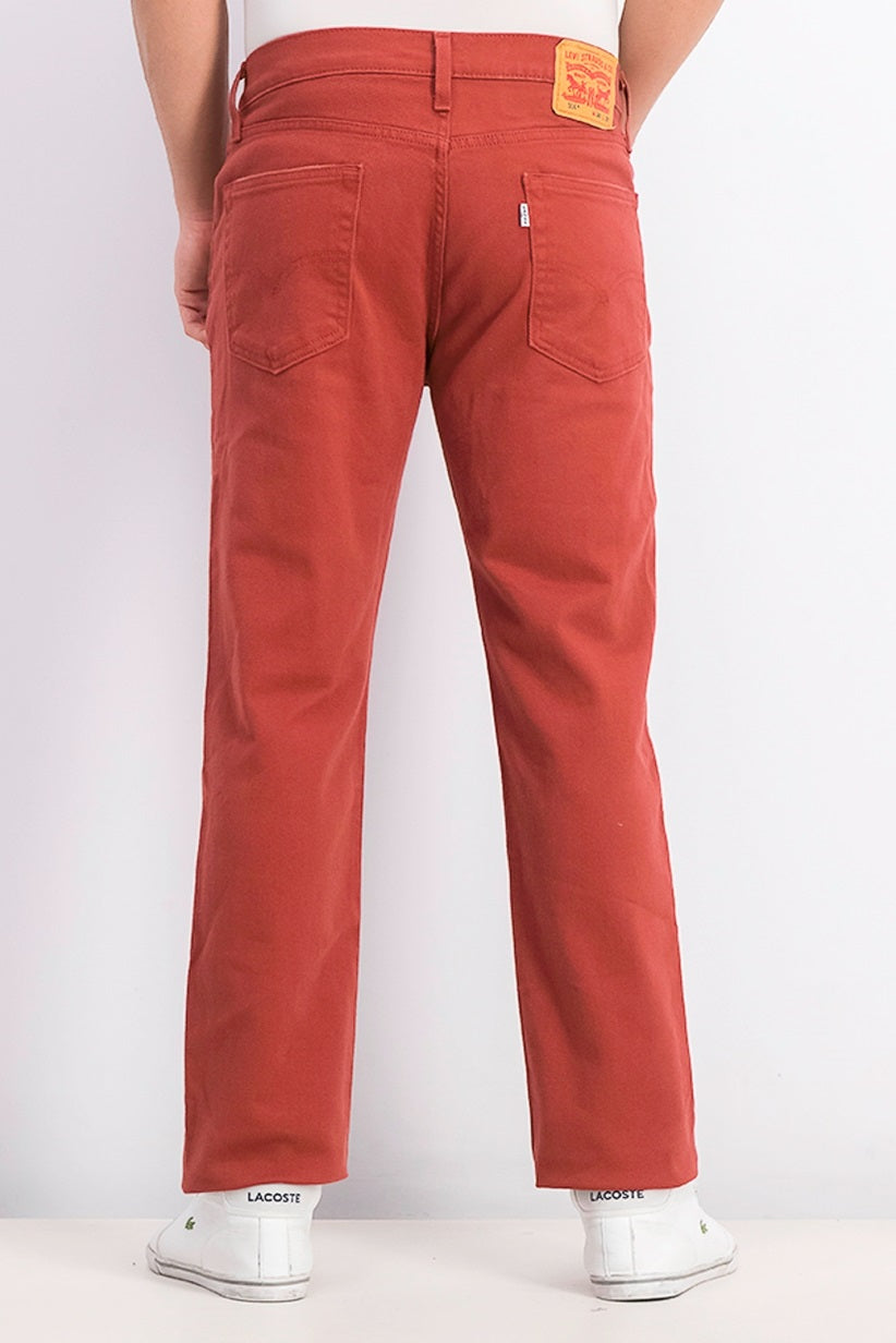 Levi's Men's 514 Straight Fit Jeans Red Size 32X32