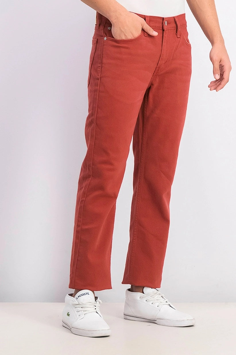 Levi's Men's 514 Straight Fit Jeans Red Size 32X32