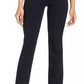 Style & Co Women's Tummy Control Mid Rise Bootcut Jeans Black Size 24X4.5