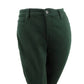 Style & Co Women's Curvy Fit Skinny Fashion Jeans Green Size 12
