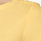 Charter Club Woemn's Petite Pima Cotton Button-Shoulder Top Gold Size Medium