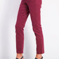 Style & Co Women's Tummy-Control Straight-Leg Fashion Jeans Red Size 14