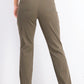 Style & Co Women's Tummy-Control Straight-Leg Fashion Jeans Green Size 16