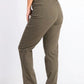 Style & Co Women's Tummy Control Straight Leg Fashion Jeans Brown Size 18
