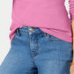 Charter Club Women's Pima Cotton Long Sleeve Top Pink Size X-Large