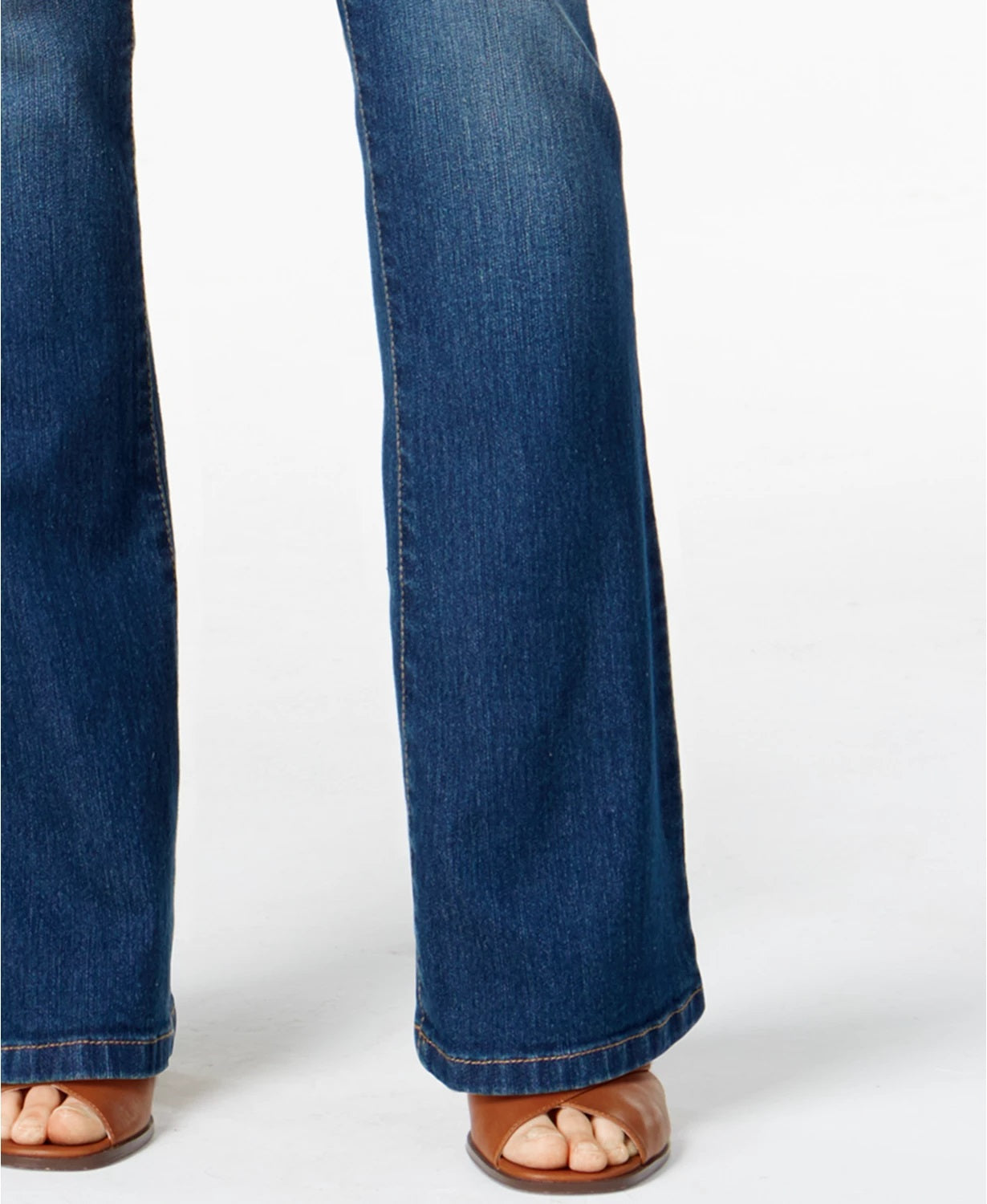 Style & Co Women's Curvy-Fit Bootcut Jeans Marine Wash Size 14 Long