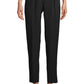 Anne Klein Women's Pleated High Rise Trouser Pants Black Size Medium