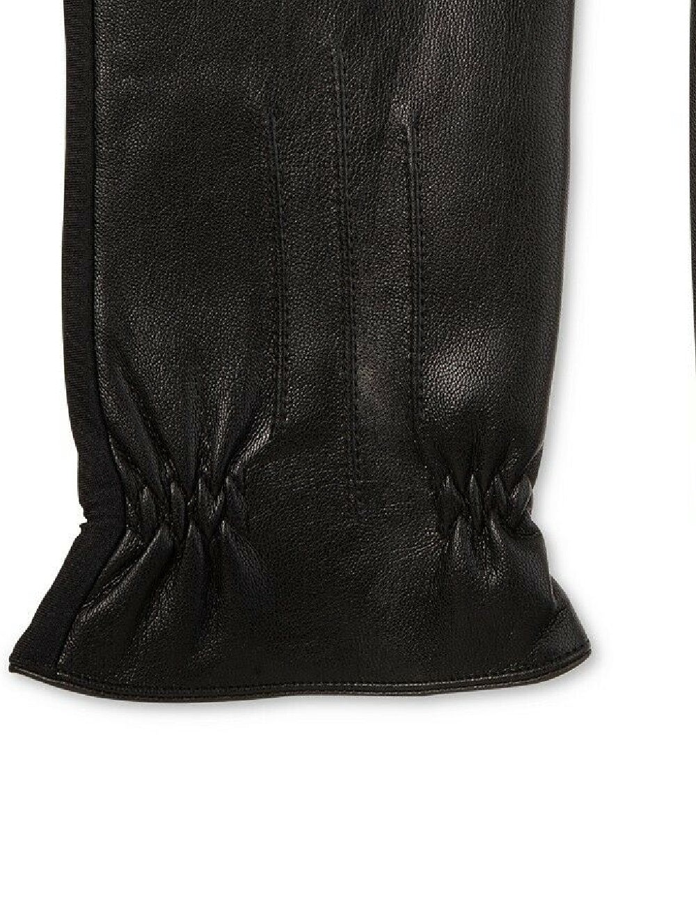 Isotoner Signature Men's Sleekheat Faux Nappa Gloves Black Size Large