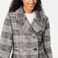 Maralyn & Me Juniors' Double-Breasted Peacoat Black Size Medium