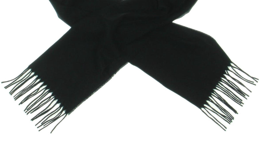 Kenneth Cole Women's New York Fringe Winter Scarf Black Size Regular