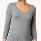 Style & Co Women's Swing Dress Grey Size Small