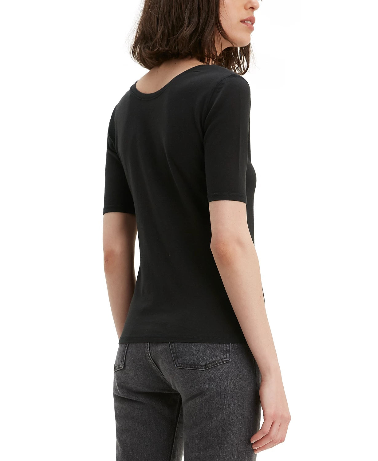 Levi's Women's Cecilia T-Shirt Black Size Medium