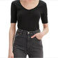 Levi's Women's Cecilia T-Shirt Black Size Medium