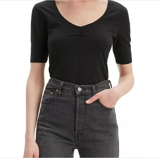 Levi's Women's Cecilia T-Shirt Black Size Medium