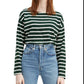 Levi's Women's Cora Cotton Sailor T-Shirt Green Size X-Small