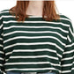 Levi's Women's Cora Cotton Sailor T-Shirt Green Size X-Small