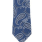 Michael Kors Men's Pristine Navy Silk Blend Paisley Navy Size Regular
