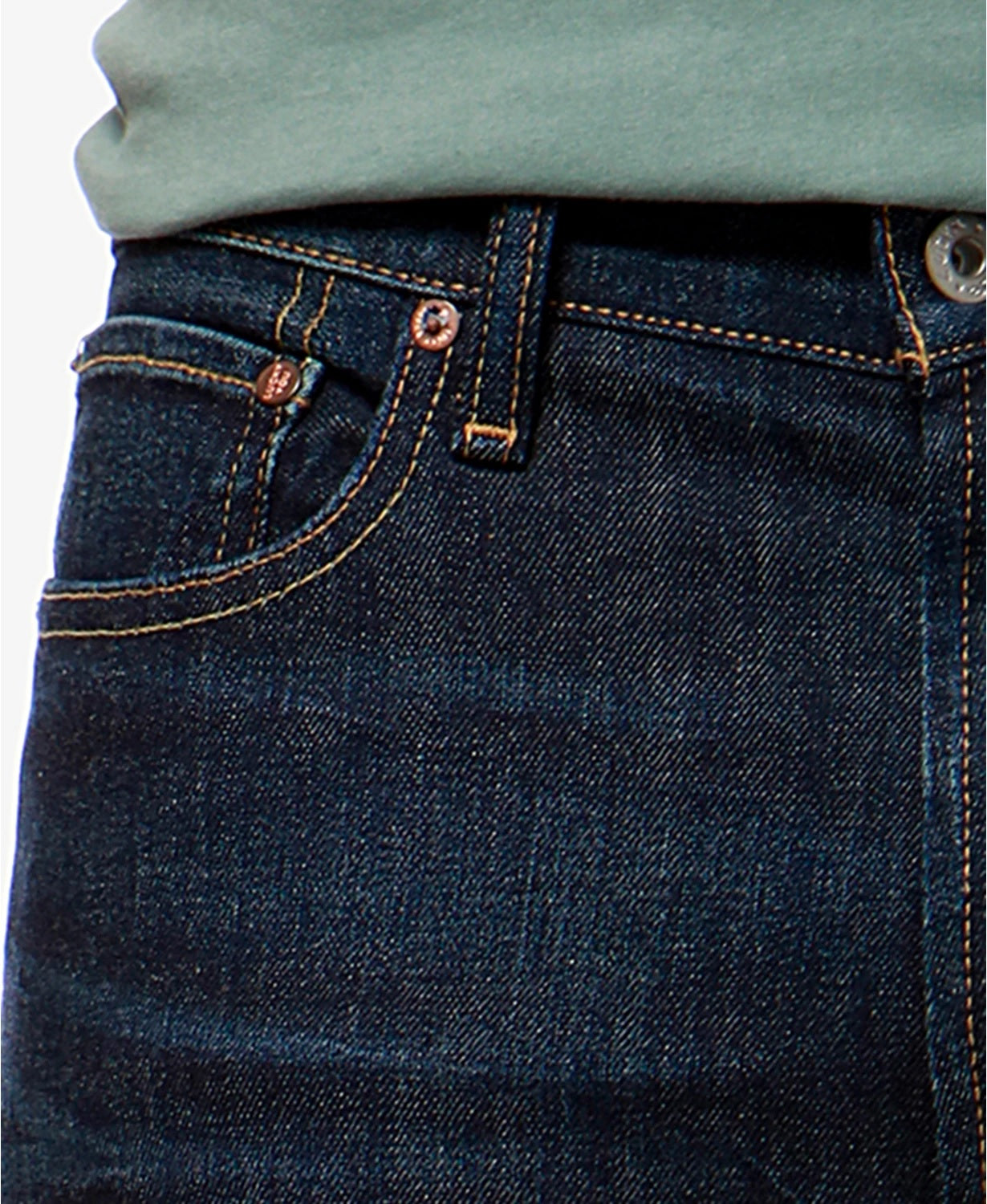Lucky Brand Men's 181 Relaxed Straight Fit Jeans Navy Size 34X30