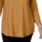 JM Collection Women's Plus Size Scoopneck Top Gold Size XXX-Large