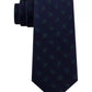 Tommy Hilfiger Men's Classic Textured Paisley Silk Tie Green Size Regular