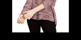 American Rag Juniors' Cowlneck Sweater Red Size Small