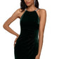 Betsy & Adam Women's Velvet Gown Dark Green Size 10