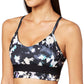 Nike Women's Indy Floral Light Support Sports Bra Black Size Large