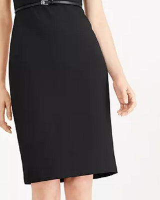 Calvin Klein Women's Ruffle-Shoulder Sheath Dress Black Size 2 Petite
