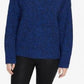 Sanctuary Women's The Roll Neck Sweater Web Blue/Black Black Size X-Large