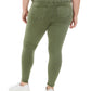 Celebrity Pink Women's Trendy Plus Size Skinny Ankle Jeans Green Size 22W