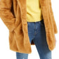 Apparis Women's Eloise Faux-Fur Coat Brown Size Medium