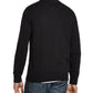 Weatherproof Vintage Men's Snowflake Quarter Zip Sweater Black Size Large