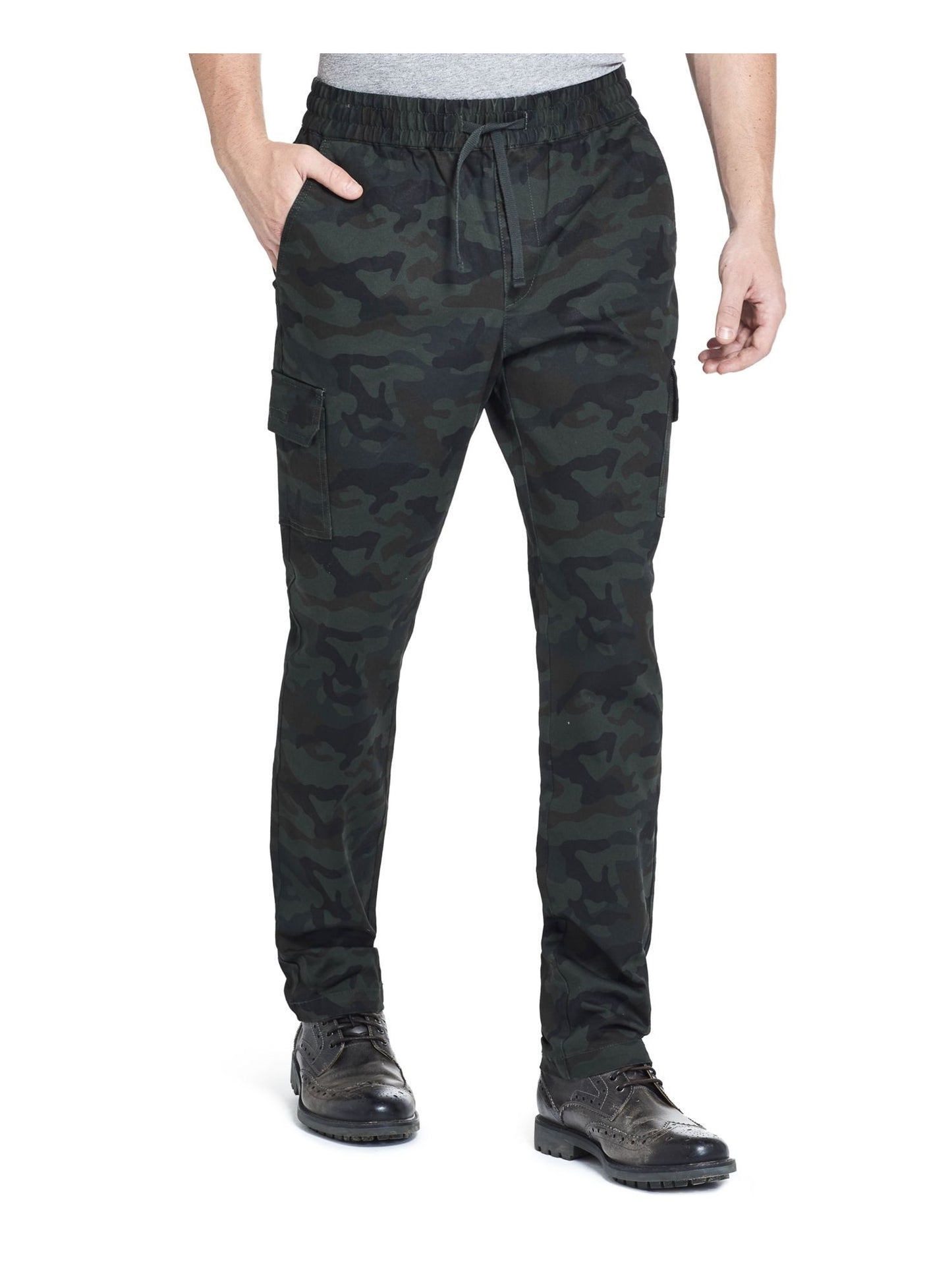 Weatherproof Vintage Men's Camo Cargo Pants Green Size 2 Extra Large