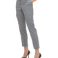 Tommy Hilfiger Women's Plaid Slim Fit Dress Pants Blue Size 8