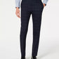 Calvin Klein Men's X Slim Fit Stretch Navy Plaid Suit Separate Pants Navy Size 40X32