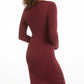 Planet Gold Juniors' Studded Bodycon Dress Red Size Large