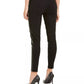 Michael Kors Women's Faux-Leather Moto Leggings Black Size Medium