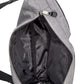 Steve Madden Men's Double-Pocket Waist Bag Gray Size Regular