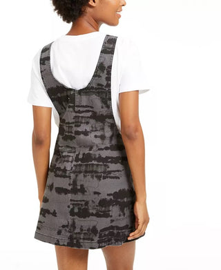 Tinseltown Juniors' Knotted Skirtall Black Size X-Large