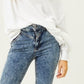 Free People Women's Main Squeeze Hacci Sweater  White Size Medium