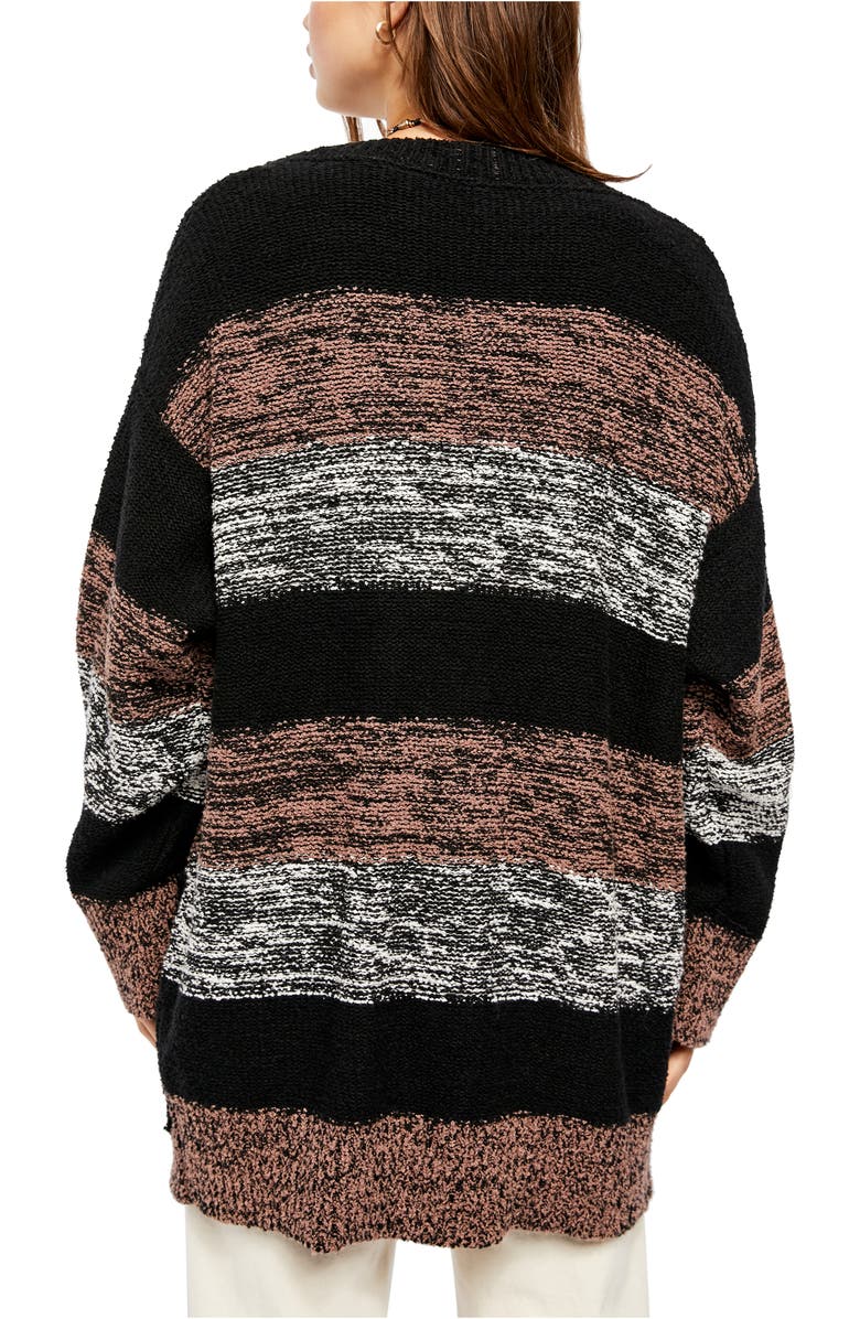 Free People Women's Southport Beach Cardigan Size Charcoal Size Small