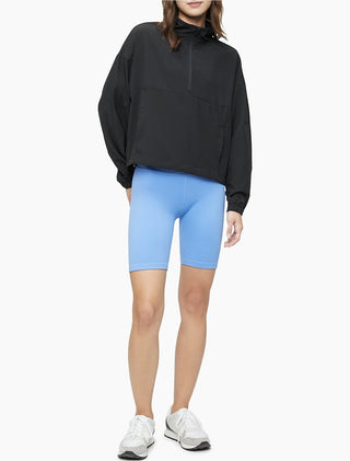 Calvin Klein Performance Women's Plus Size Half-Zip Pullover Black Size 2X