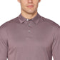 PGA Tour Men's Long-Sleeve Polo Dark Purple Size XX-Large