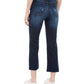 Indigo Rein Juniors' Ripped Cropped Flare-Leg Jeans Dark Blue Size 1