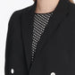 Calvin Klein Women's Scuba Double Breasted Jacket Black Size 2