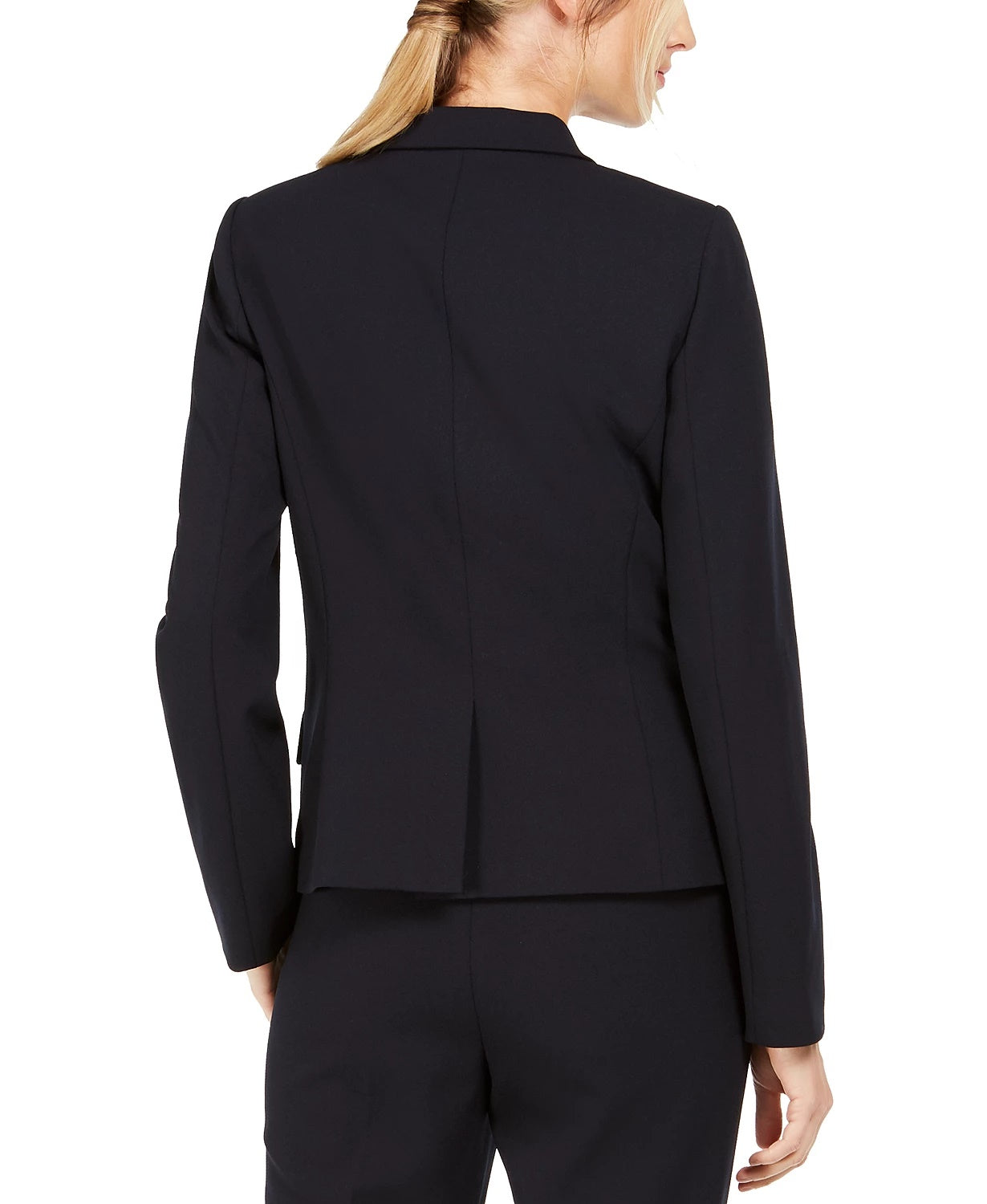 Calvin Klein Women's Single Button Blazer Navy Size 12