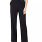 Calvin Klein Women's High Rise Buttoned Waist Dress Pants Navy Size 16