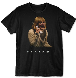 Scream Men's Graphic T-Shirt Black Size X-Large